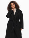 Lang trenchcoat fra Carmakoma-Pluspige