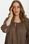 Tunic i viscose fra Kaffe Curve-Pluspige