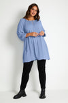 Tunic i viscose fra Kaffe Curve-Pluspige