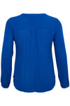 Bluse i crepe-viscose fra Kaffe Curve-Pluspige