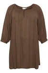 Tunic i viscose fra Kaffe Curve-Pluspige