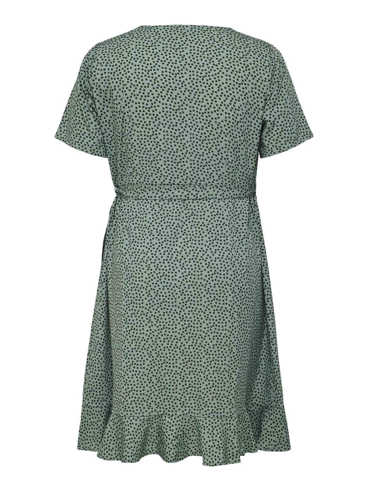 CarLivia Wrap Knee Dress-Pluspige