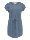 CarApril Knee Dress Solid-Pluspige