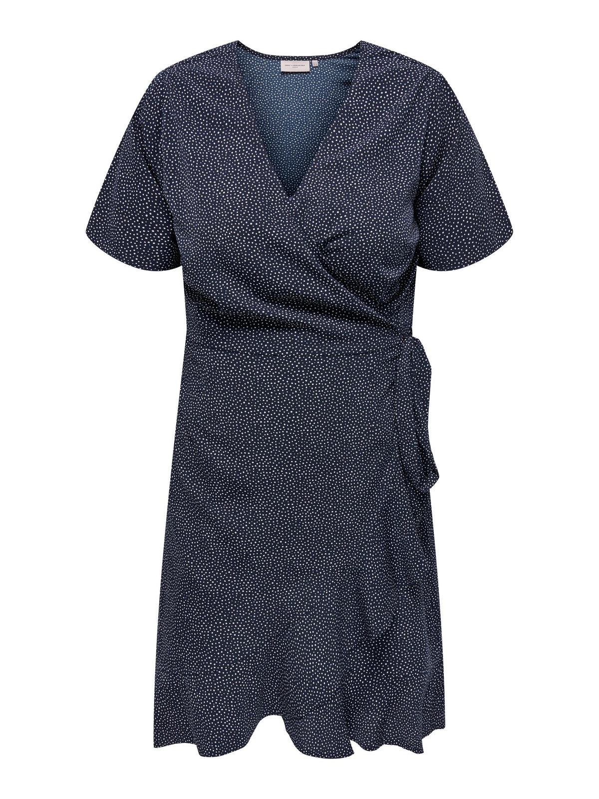 CarLivia Wrap Knee Dress-Pluspige
