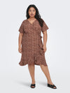 CarLivia Wrap Knee Dress