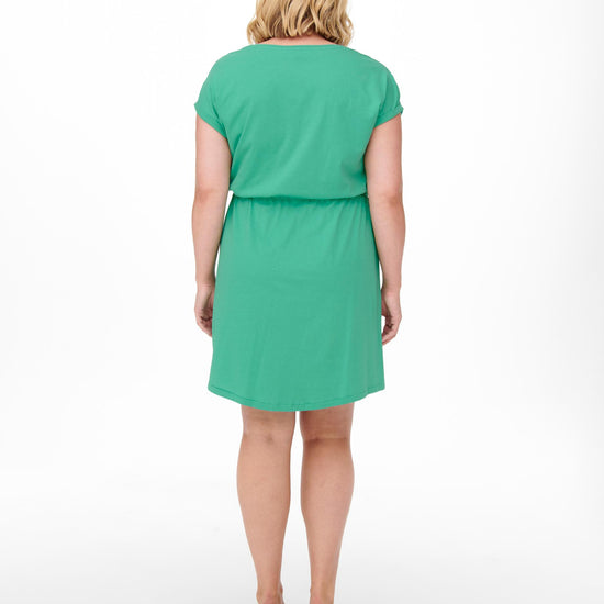 CarApril Knee Dress Solid-Pluspige