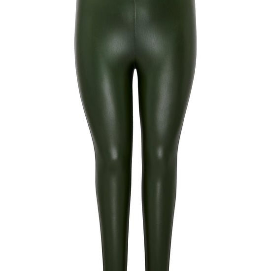 CarHanna Faux Leather Leggings-Pluspige