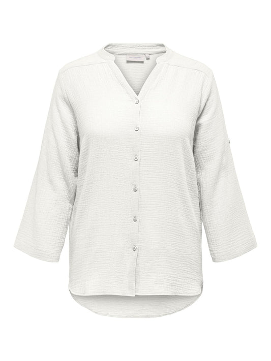 CARTHEIS 3/4 LONG SHIRT WVN