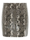 ONCCAMILLE AOP SNAKE SKIRT