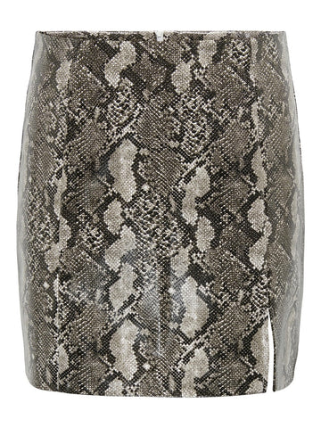 ONCCAMILLE AOP SNAKE SKIRT