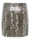 ONCCAMILLE AOP SNAKE SKIRT