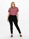 CarHuba Skinny Black Jeggings-Pluspige